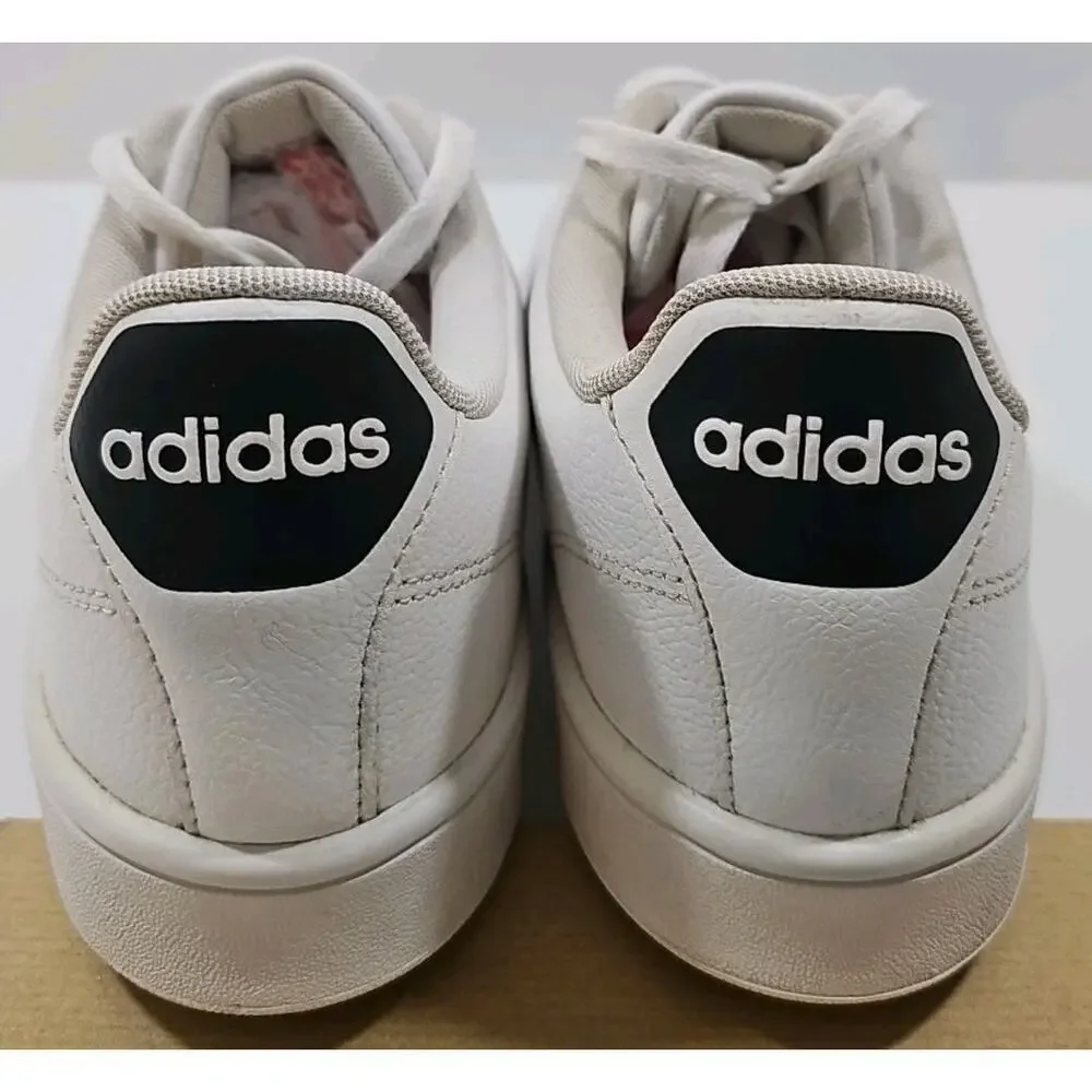 Adidas ~Men's Size 12~ Cloudfoam Neo White Black - AW4294-